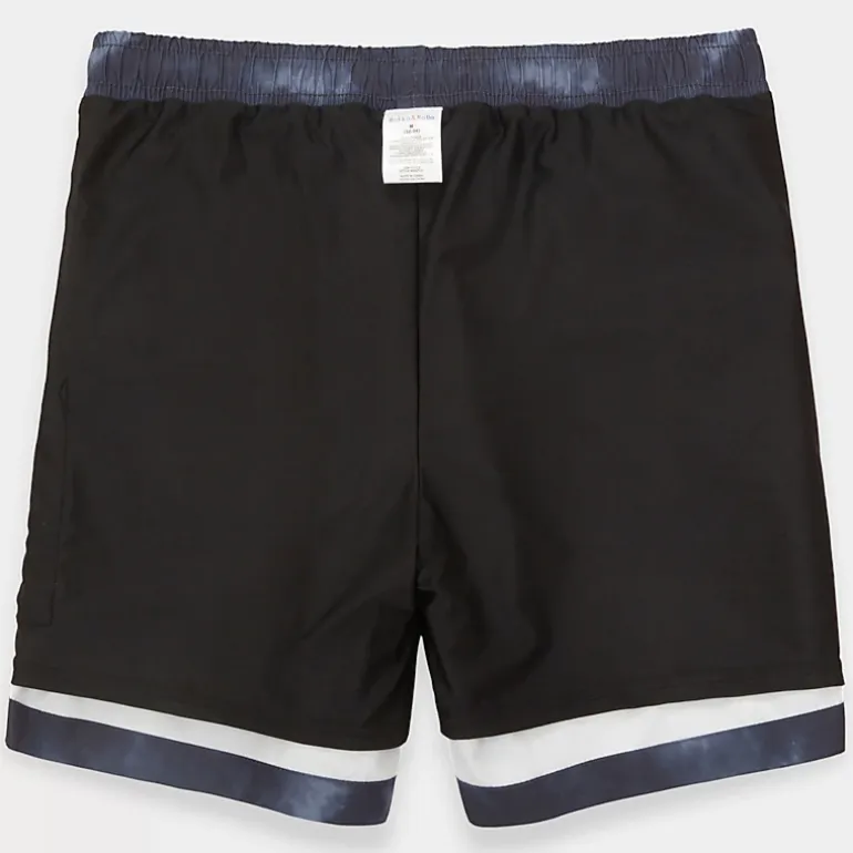 Rokka&Rolla Mens 7" Quick-Dry Swim Trunks with Compression Liner