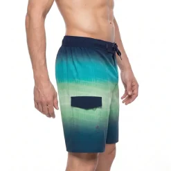Rokka&Rolla Mens Stretch 9" Quick-Dry Board Shorts UPF 50+