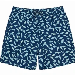 Rokka&Rolla Mens 7" Swim Trunks with Compression Liner