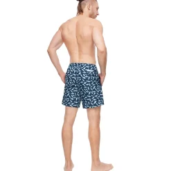 Rokka&Rolla Mens 7" Swim Trunks with Compression Liner