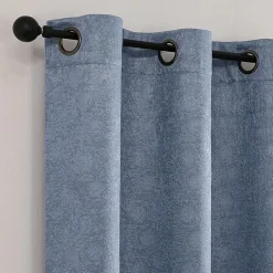Roosevelt Grommet Top Blackout Set of 2 Curtain Panel