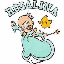 Rosalina Boyfriend Tee Womens Juniors Crew Neck Short Sleeve Graphic T-Shirt
