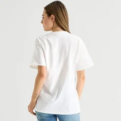 Rosalina Boyfriend Tee Womens Juniors Crew Neck Short Sleeve Graphic T-Shirt