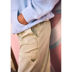 Roxy Big Kid Girls Mid Rise Wide Leg Loose Fit Pull-On Pant