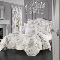 Royal Court Estelle Floral Quilt Set