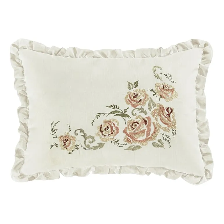Royal Court Estelle Square Throw Pillow