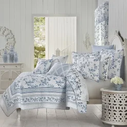 Royal Court Rialto Floral Quilt Set