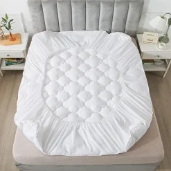 Royal Velvet European White Down Mattress Topper