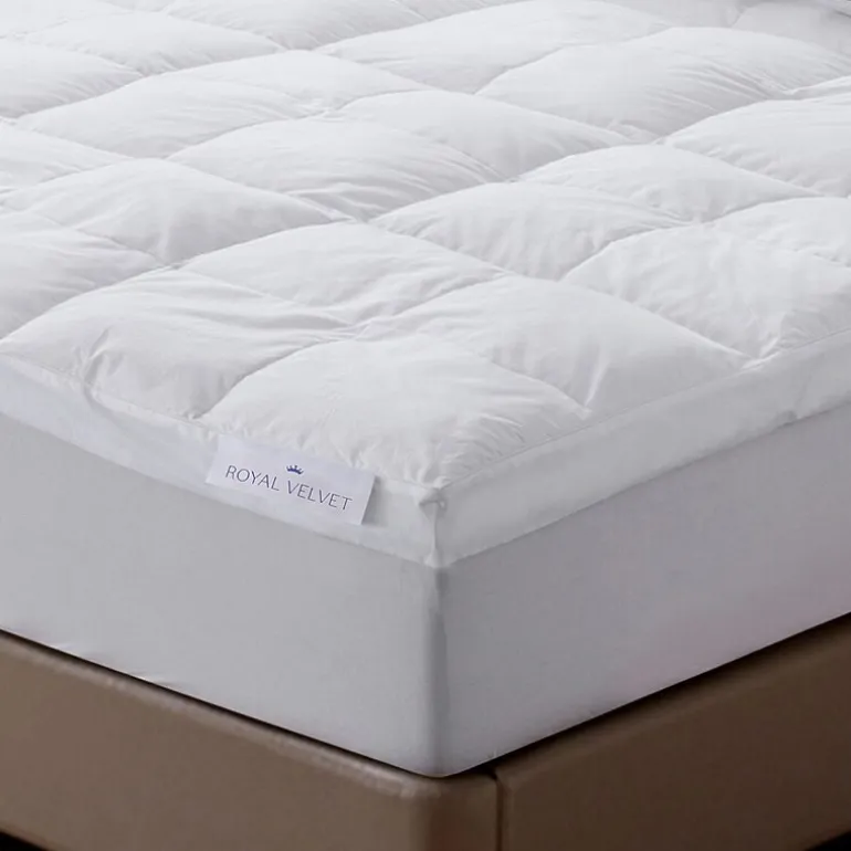 Royal Velvet 5-Inch Feather Bed With Cotton Cover