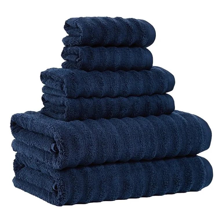 Royal Velvet Textured Towel 6-pc. Bath Towel Set