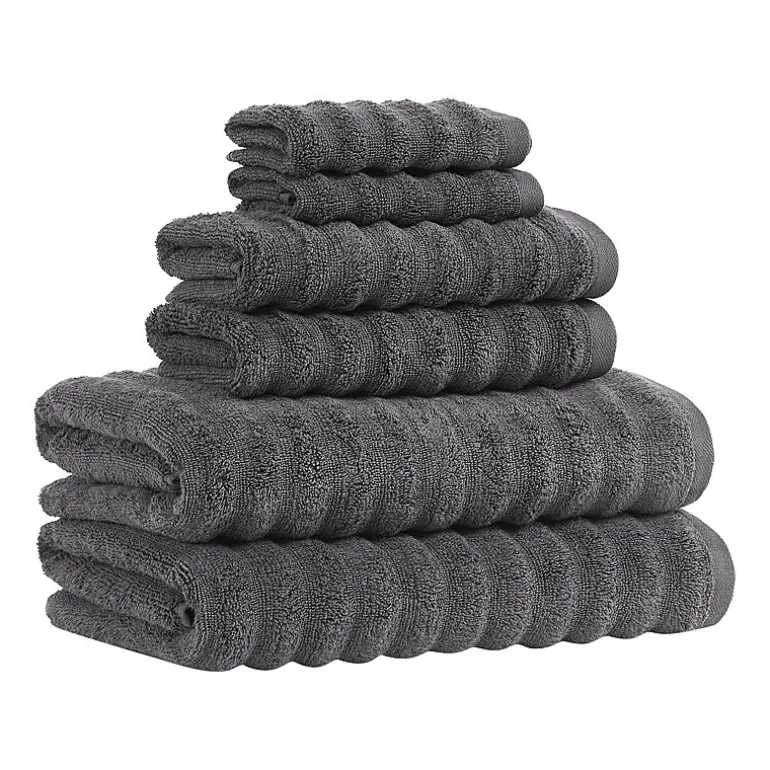 Royal Velvet Textured Towel 6-pc. Bath Towel Set