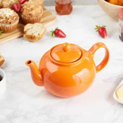RSVP International Stoneware Teapot