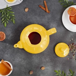 RSVP International Stoneware Teapot