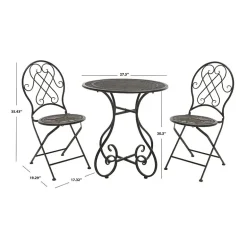 Safavieh Adriel 3-pc. Bistro Set