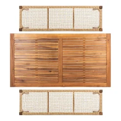 Safavieh Aquina 3-pc. Rectangular Dining Set