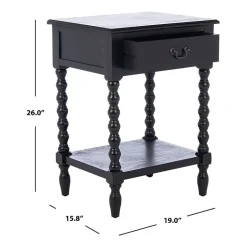 Safavieh Athena Storage 1-Drawer End Table