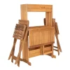 Safavieh Barley Patio Collection 3-pc. Bistro Set Folding