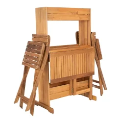 Safavieh Barley Patio Collection 3-pc. Bistro Set Folding