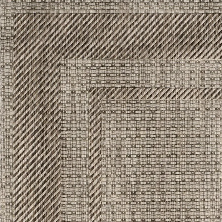 Safavieh Courtyard Collection Lorna Stripe Indoor/Outdoor Area Rug