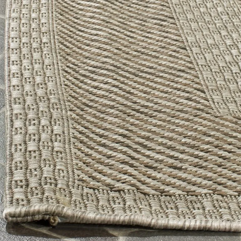 Safavieh Courtyard Collection Lorna Stripe Indoor/Outdoor Area Rug