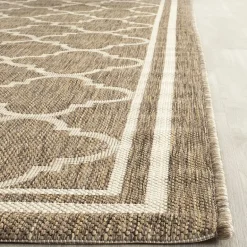 Safavieh Courtyard Collection Crispian Geometric Indoor/Outdoor Area Rug