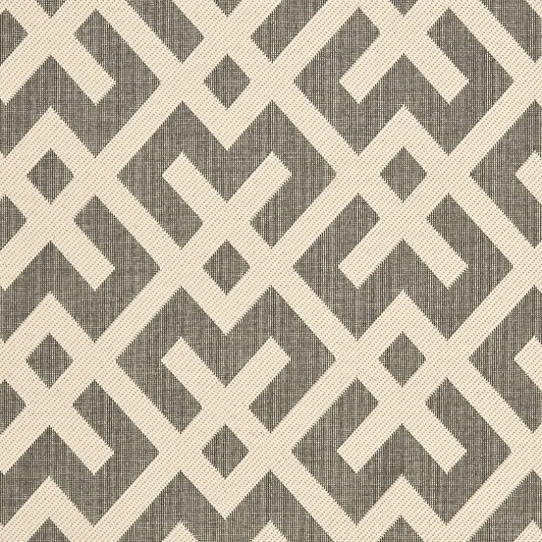 Safavieh Courtyard Collection Darrin Geometric Indoor/Outdoor Runner Rug