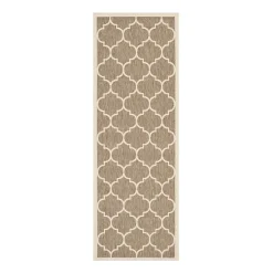 Safavieh Courtyard Collection Amias Geometric Indoor/Outdoor Runner Rug