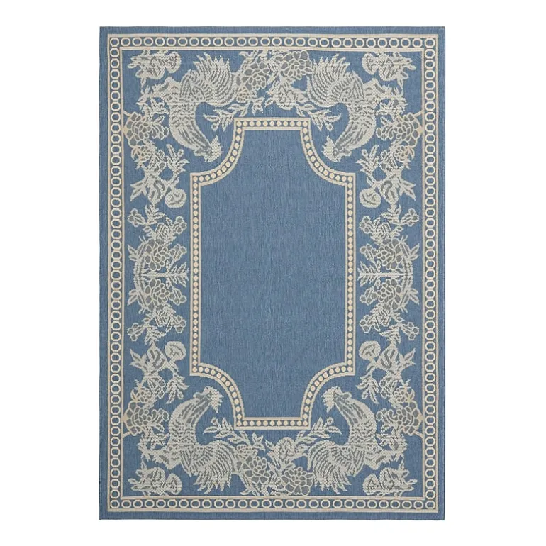 Safavieh Courtyard Collection Kestrel Oriental Indoor/Outdoor Area Rug