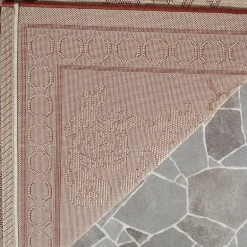 Safavieh Courtyard Collection Kestrel Oriental Indoor/Outdoor Area Rug