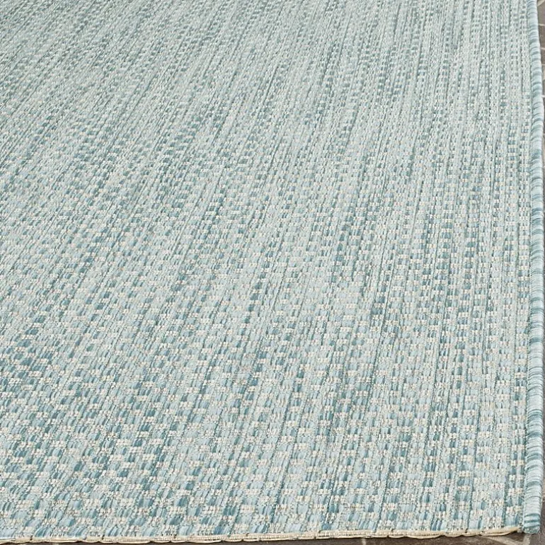 Safavieh Courtyard Collection Flora Geometric Indoor/Outdoor Area Rug