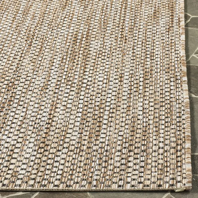 Safavieh Courtyard Collection Flora Geometric Indoor/Outdoor Area Rug