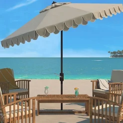 Safavieh Elegant Patio Collection Patio Umbrella