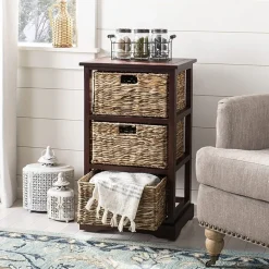Safavieh Halle Storage 3-Drawer End Table