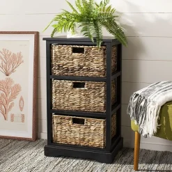 Safavieh Halle Storage 3-Drawer End Table