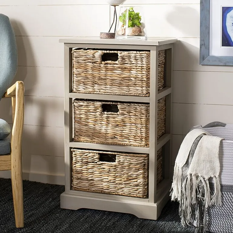 Safavieh Halle Storage 3-Drawer End Table