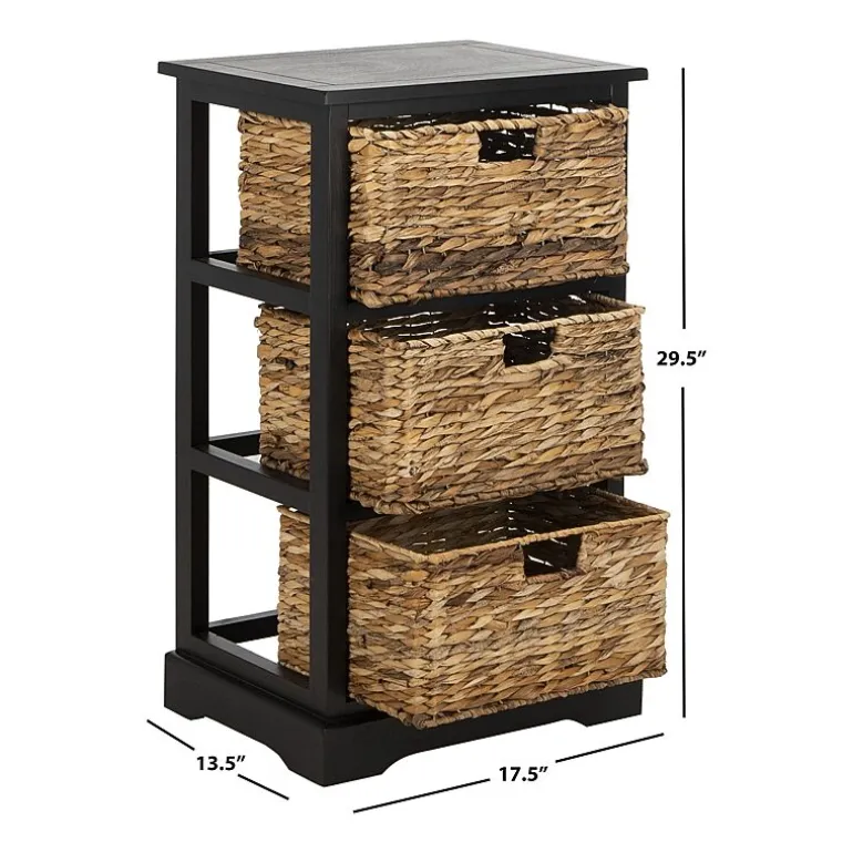 Safavieh Halle Storage 3-Drawer End Table
