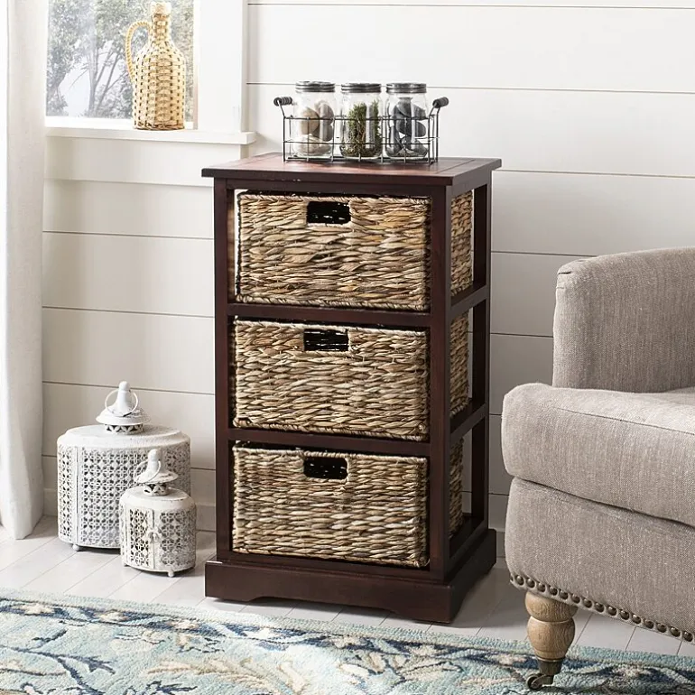 Safavieh Halle Storage 3-Drawer End Table