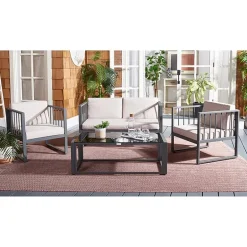 Safavieh Holyoke 11-pc. Conversation Set Cushioned