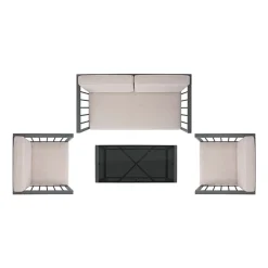 Safavieh Holyoke 11-pc. Conversation Set Cushioned