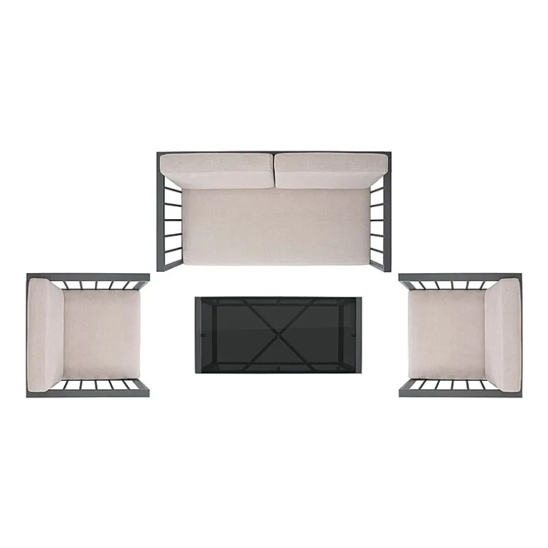 Safavieh Holyoke 11-pc. Conversation Set Cushioned
