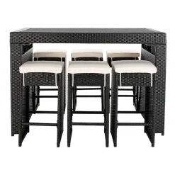 Safavieh Horus Patio Collection 7-pc. Weather Resistant Rectangular Dining Set