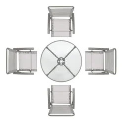 Safavieh Monico 6-pc. Round Dining Set