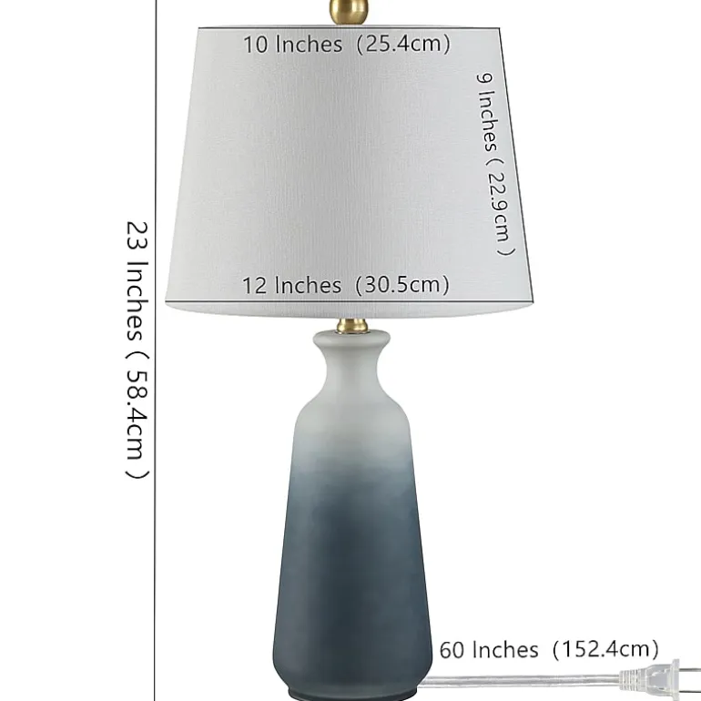 Safavieh 23" Narem Glass Table Lamp