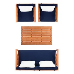 Safavieh Nunzio 11-pc. Conversation Set Cushioned