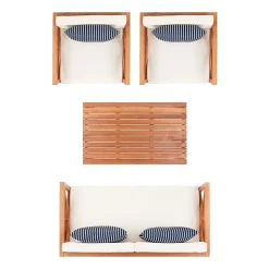 Safavieh Nunzio 11-pc. Conversation Set Cushioned