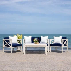Safavieh Nunzio 11-pc. Conversation Set Cushioned