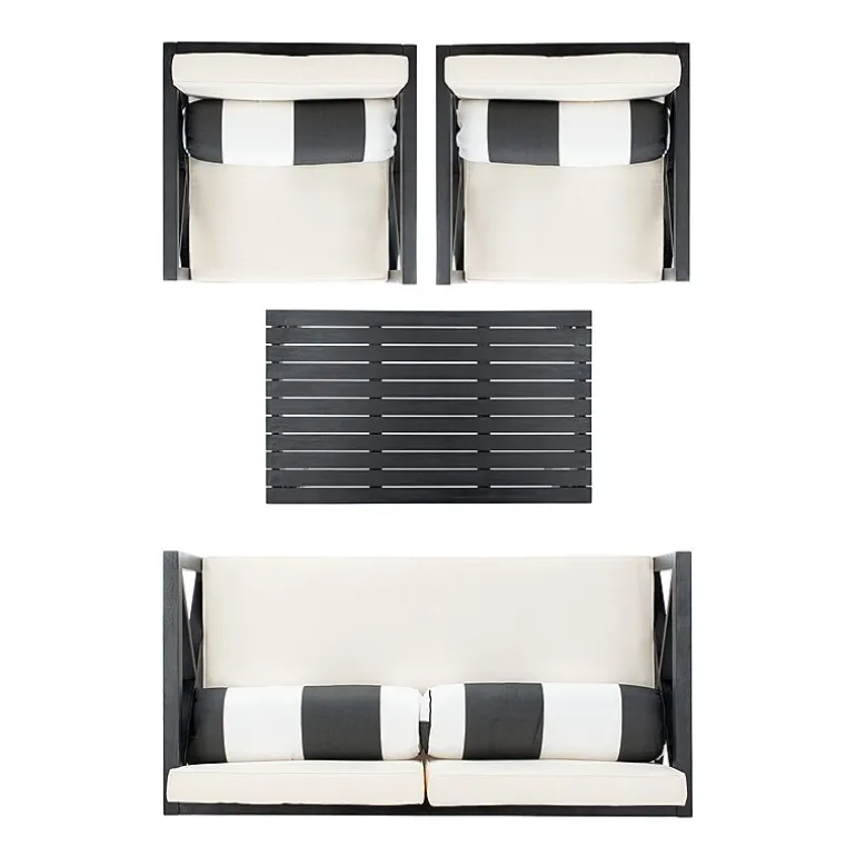 Safavieh Nunzio 11-pc. Conversation Set Cushioned