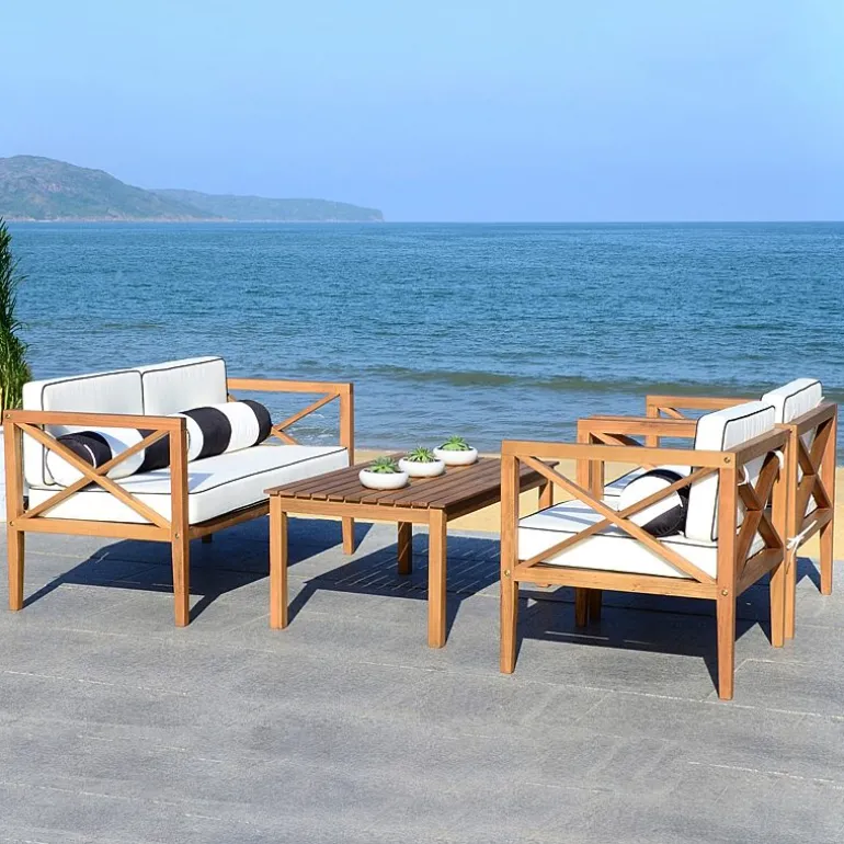 Safavieh Nunzio 11-pc. Conversation Set Cushioned