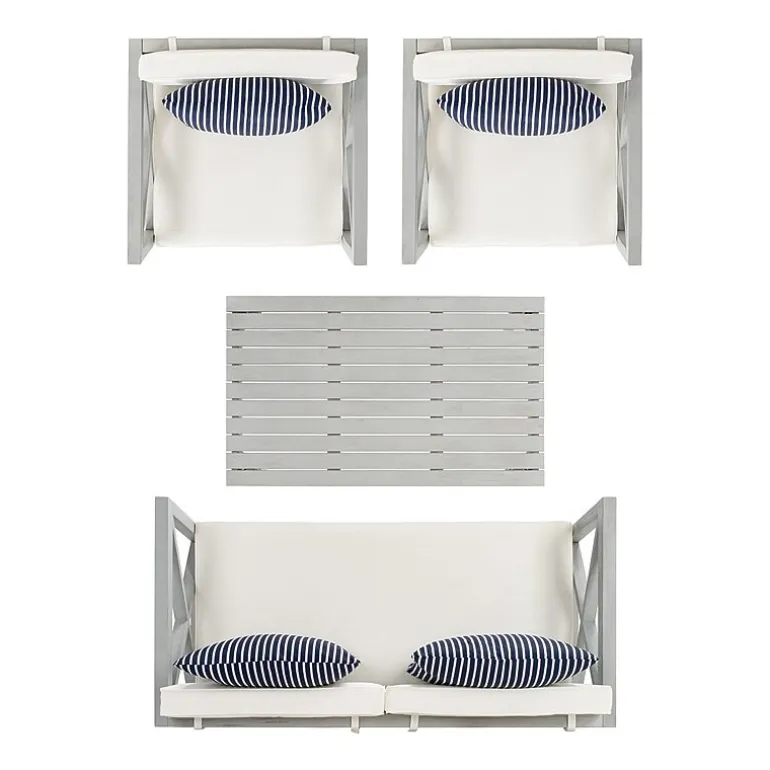 Safavieh Nunzio 11-pc. Conversation Set Cushioned