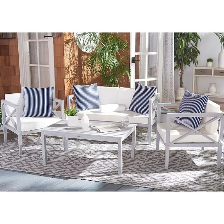 Safavieh Nunzio 11-pc. Conversation Set Cushioned